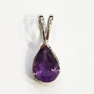 Amethyst 925 Sterling Silver Pendant